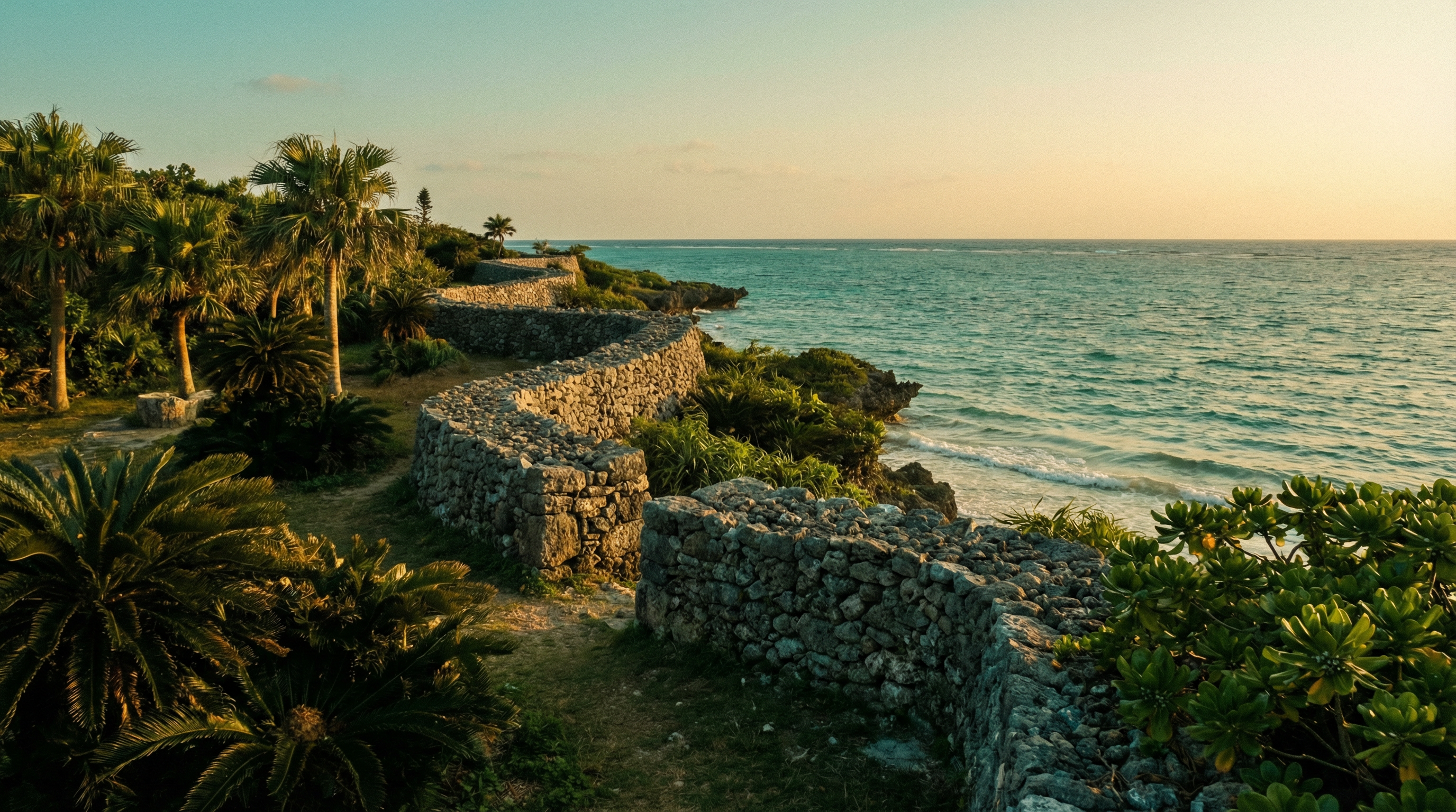 沖縄・本部町の海